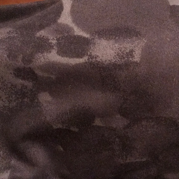 Lululemon Free To Be Grey + Black Ink Blot Bra - Picture 7 of 8